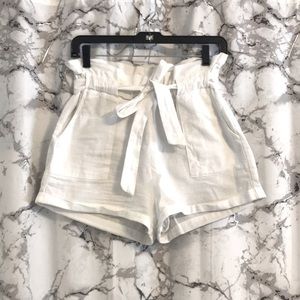 Women’s Small shorts with paper bag waist